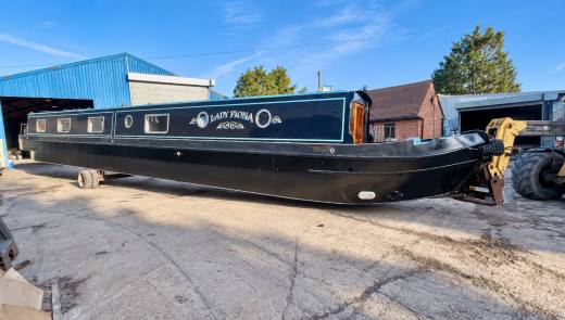 Lady Fiona - Shot Blast & Blacking & Interior Re-fit