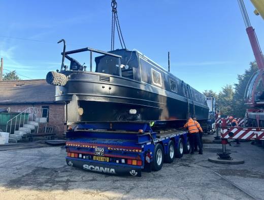 Lady Fiona - Shot Blast & Blacking & Interior Re-fit